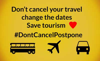 postpone travel small