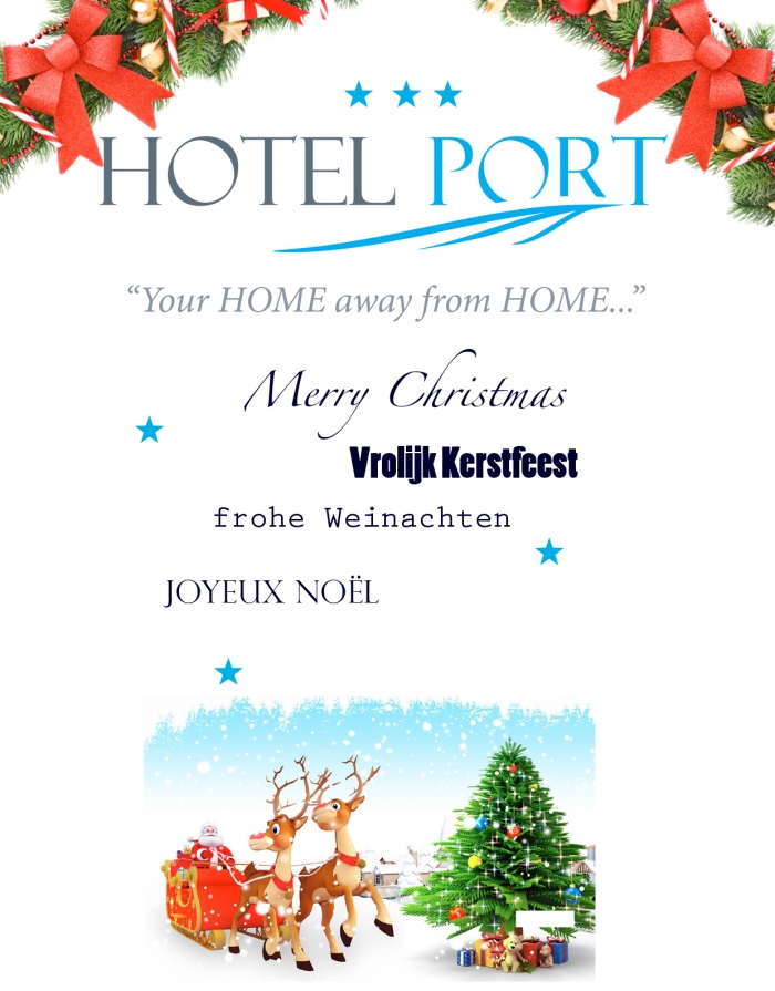 Hotel Port Rotterdam Wishes Merry Christmas